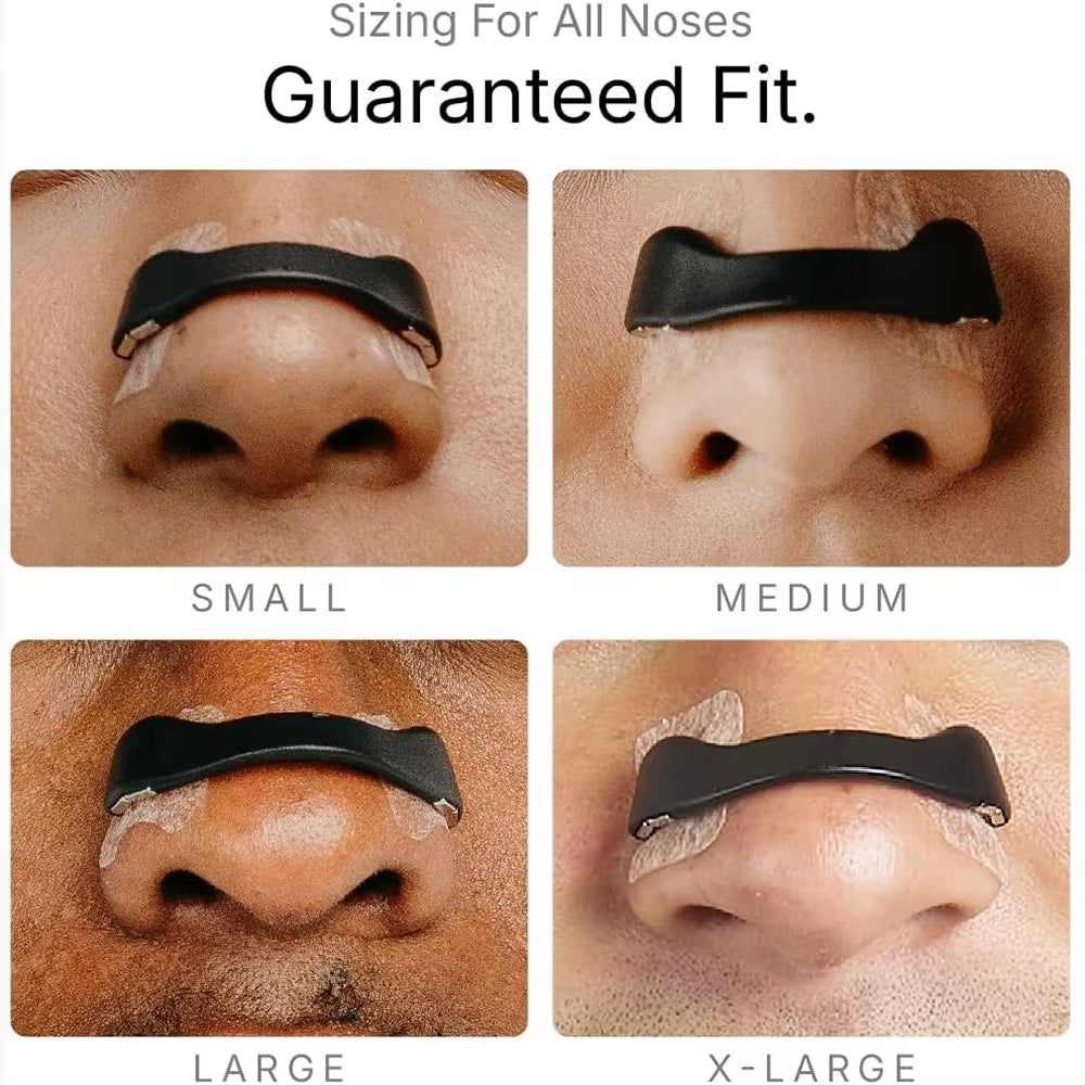 Skin Safe Nasal Strips,Nasal Dilator Intake Breathing Nasal Strip Starter Kit Boost Oxygen Reduce Snoring,Magnetic Nose Strips