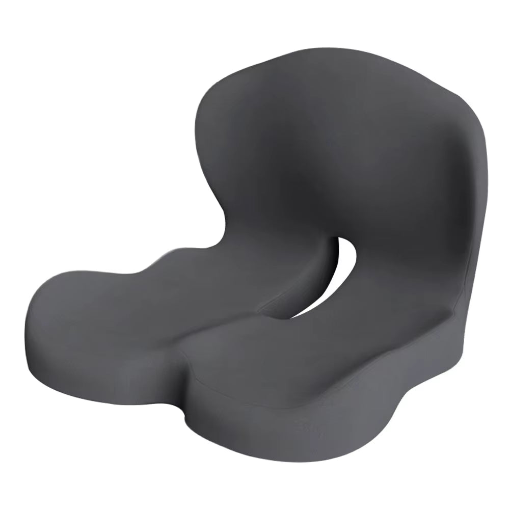Memory Foam L-Shaped Integrated Car Seat Cushion with Back Support Sitting Pillow for Office Workers Car Drivers
